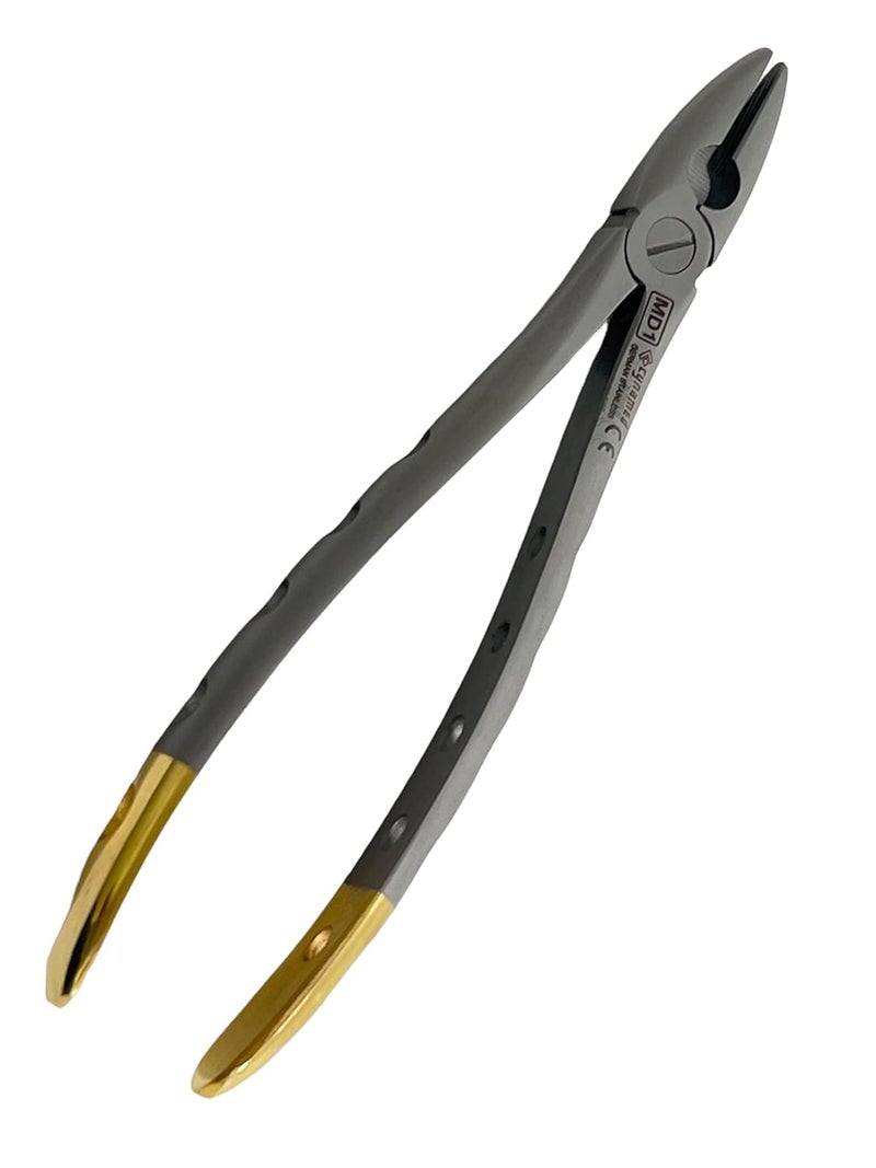 artlab Premium German Dental Extracting Extraction Forceps with Serrated Jaws Used to Extract Upper Lower Right Left 1st 2nd Molars from The Alveolar Bone Dental Instruments (Extracting FORCEP #MD1) - Image 4